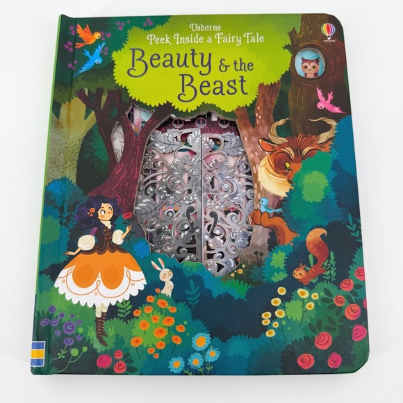 usborne | Toys | Usborne Peek Inside A Fairy Tale Beauty And The Beast ...